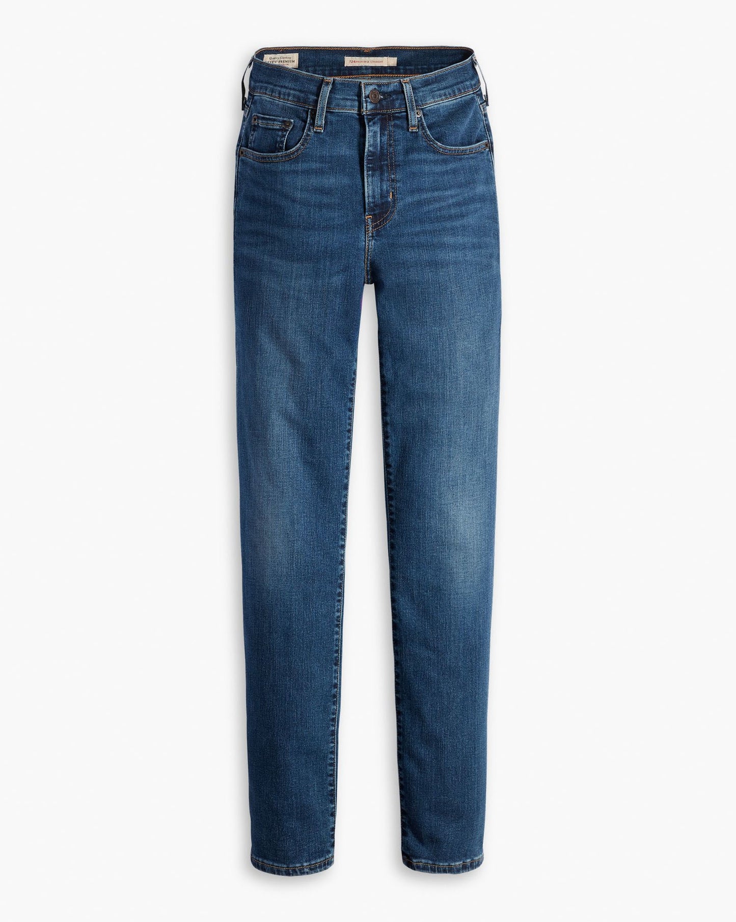 Levi's® 724 HIGH-RISE SLIM STRAIGHT - Blue Wave Dark