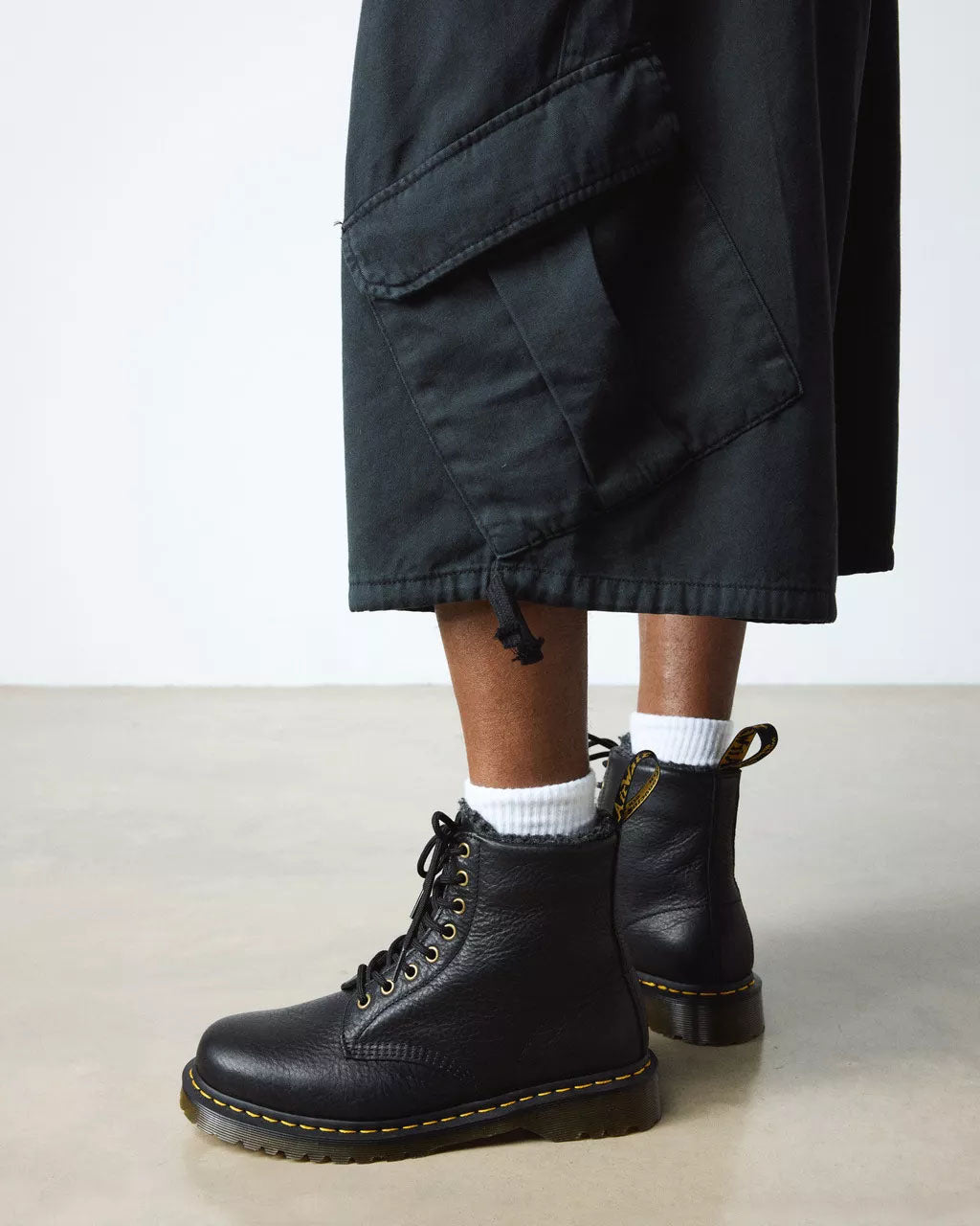 Dr Martens - 1460 PASCAL WL - Grizzly Leder