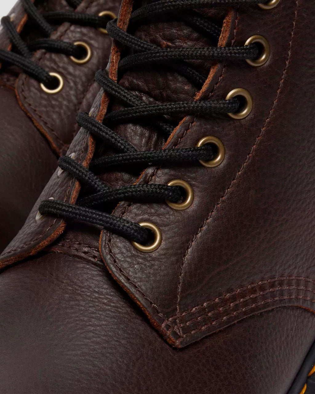 Dr Martens - 1460 PASCAL WL - Dark Brown/Grizzly Leder