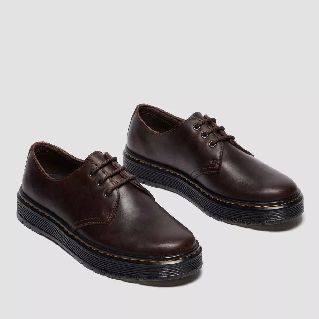 Dr. Martens - BROOKLINE LO LEDER - Dark Brown