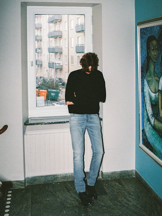 Nudie Jeans -SOLID OLLIE - Salt Water