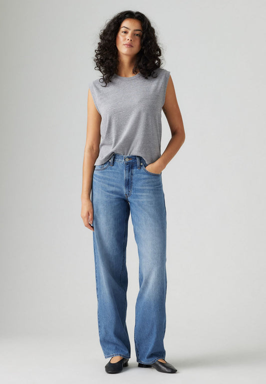 Levi’s® - BAGGY DAD JEANS - Heavy Check