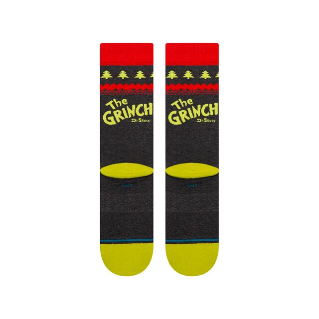 Stance - Grinch Sweater Crew - Black