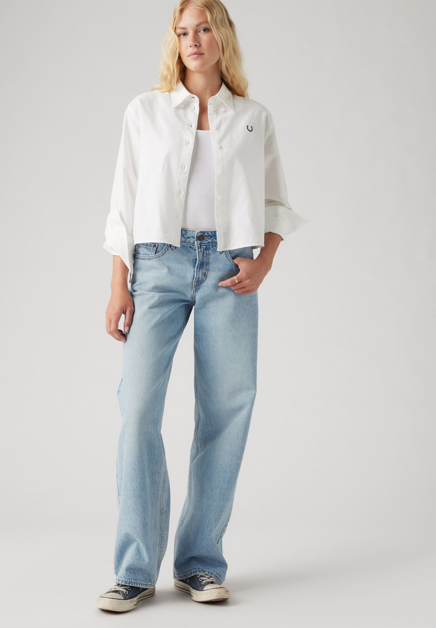 Levi’s® - LOW LOOSE - Blasted Stone Clean