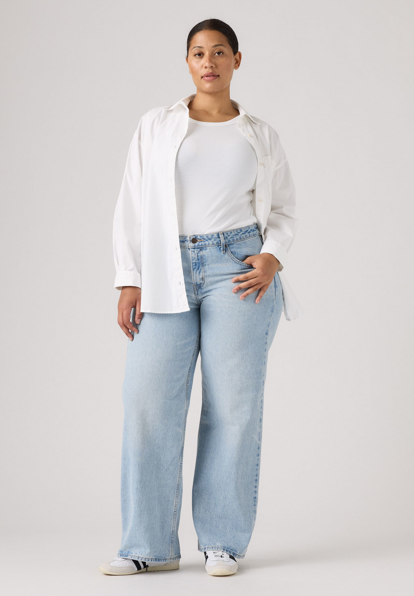 Levi’s® - LOW LOOSE - Blasted Stone Clean
