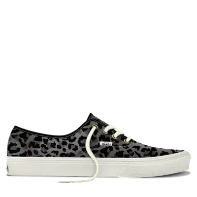 Vans - AUTHENTIC - Leopard Black/Pewter