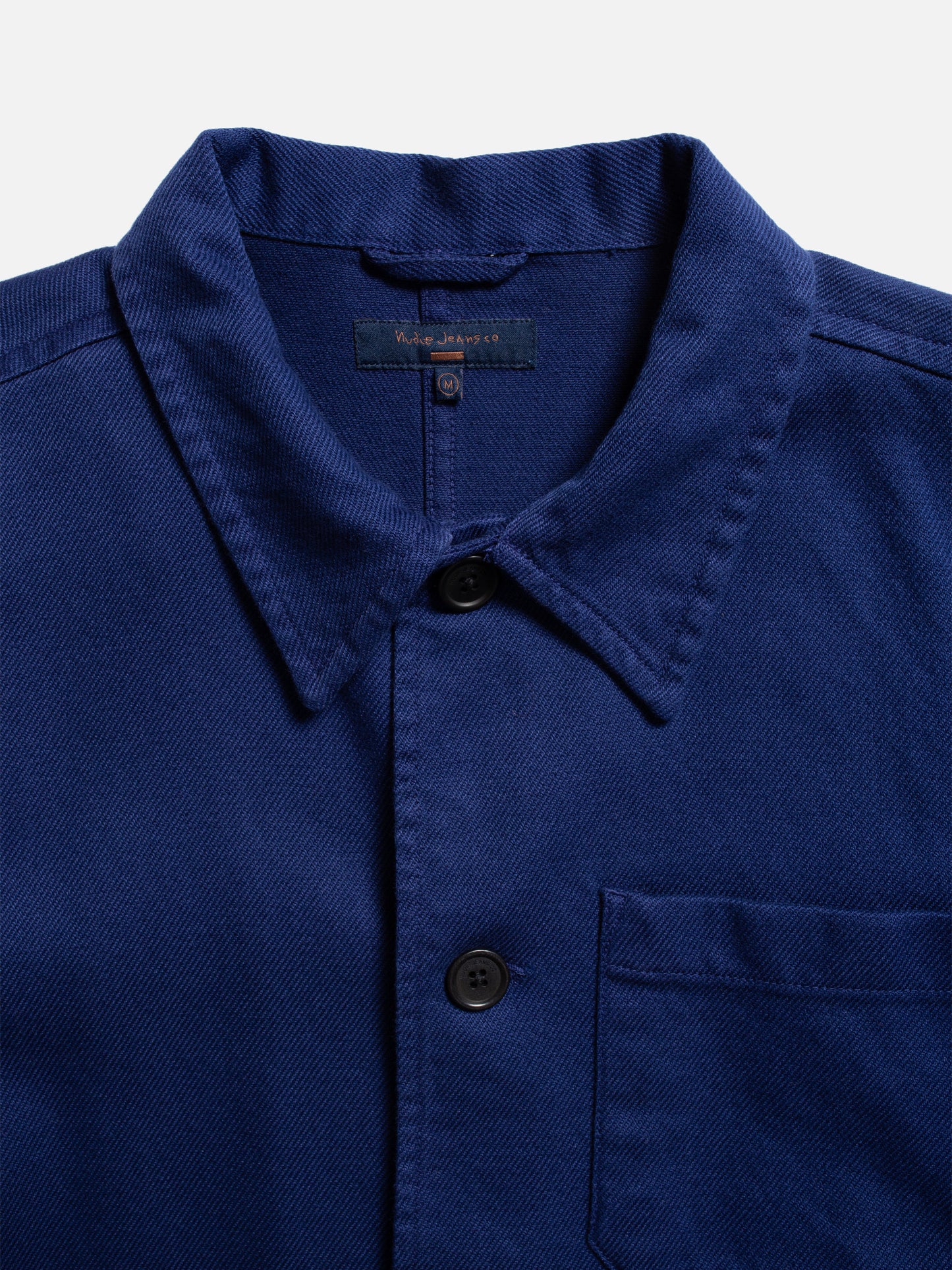 Barney Worker Jacket Mid Blue 160676B83-08