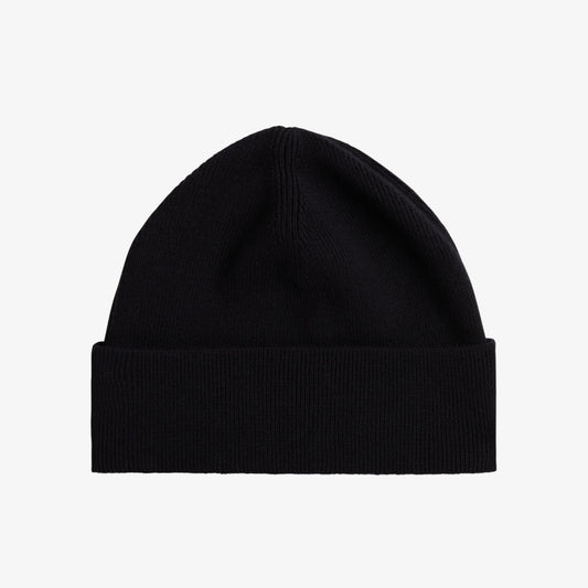 Fred Perry_Classic Merino Wool Beanie_ C3316_Schwarz1