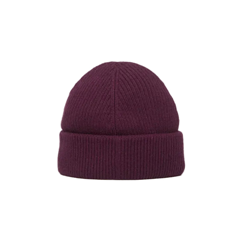 Fred Perry_Classic Wool Beanie_ C3306_Plum1