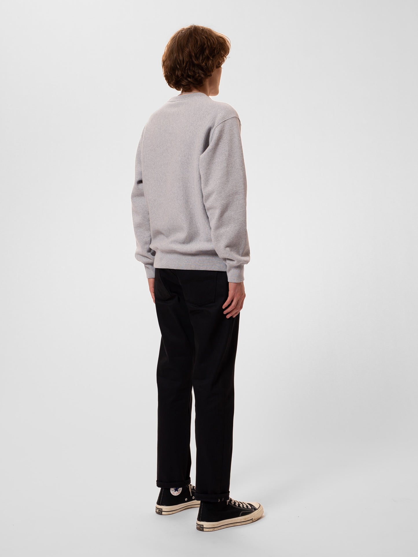 Hasse Crew Neck Greymelange 150547B04 1794_