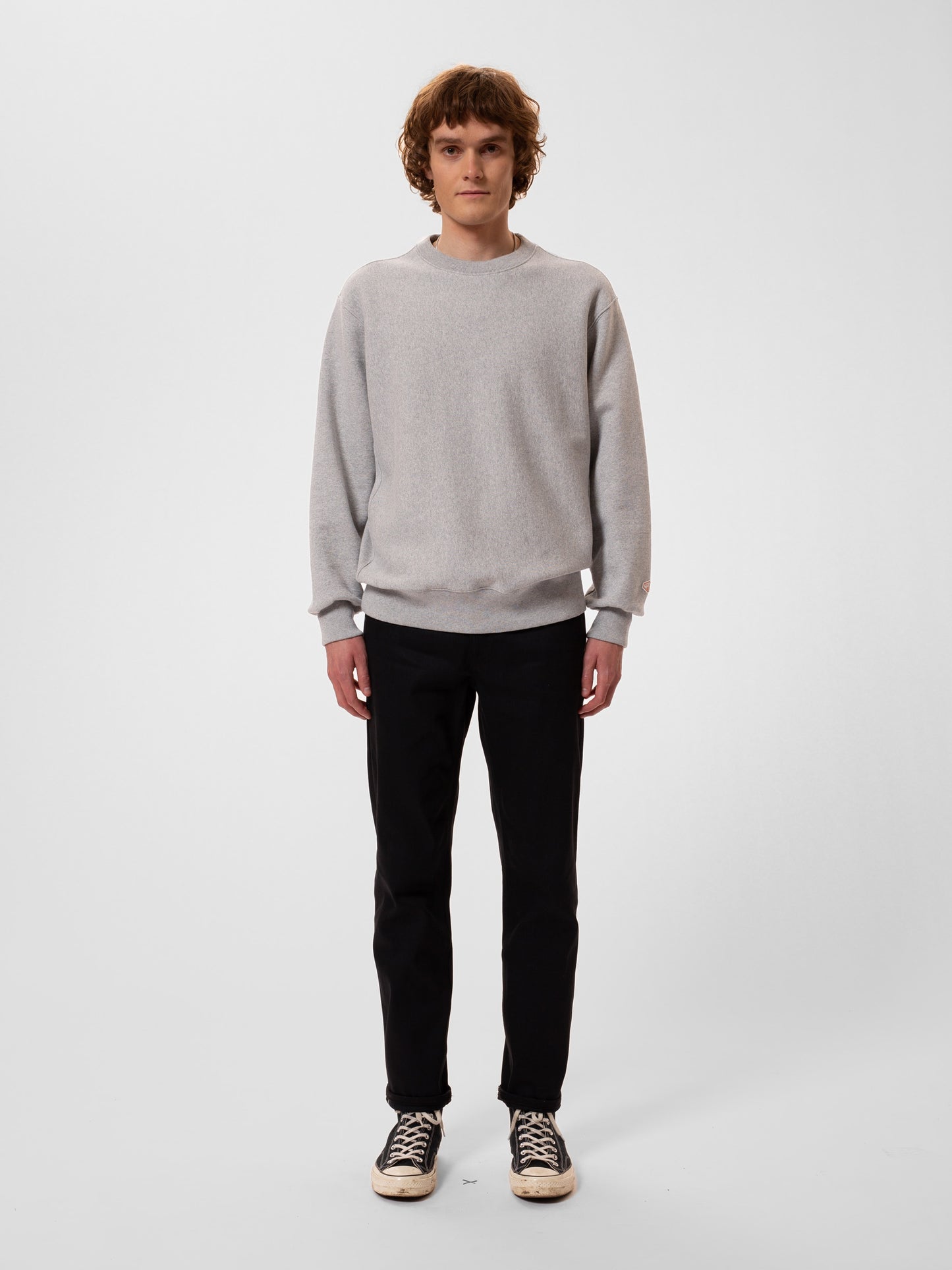 Hasse Crew Neck Greymelange 150547B04 1794__