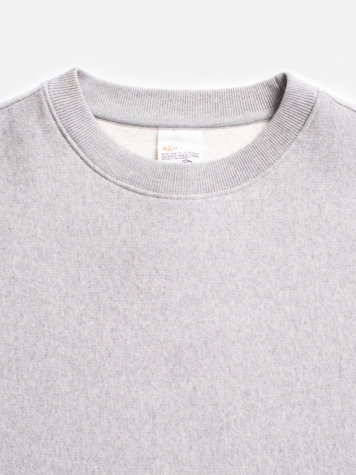 Hasse Crew Neck Greymelange 150547B04 1794