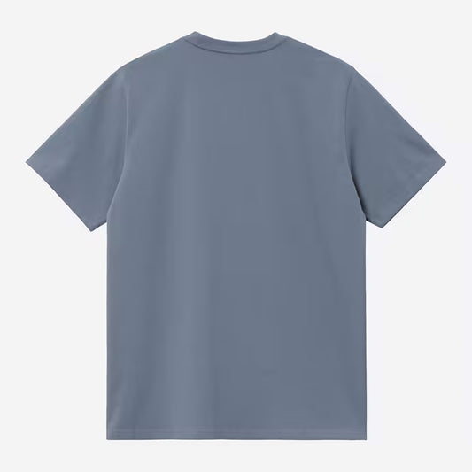 Carhartt WIP - CHASE T-SHIRT - Icesheet/Gold