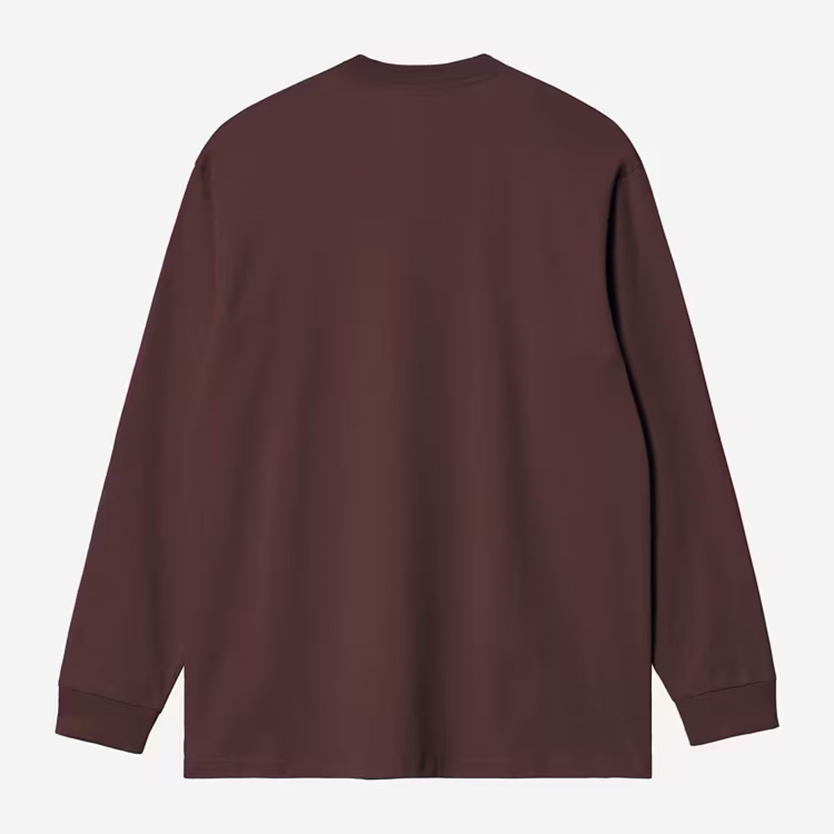 Carhartt WIP - L/S CHASE T-SHIRT - Palisander/Gold
