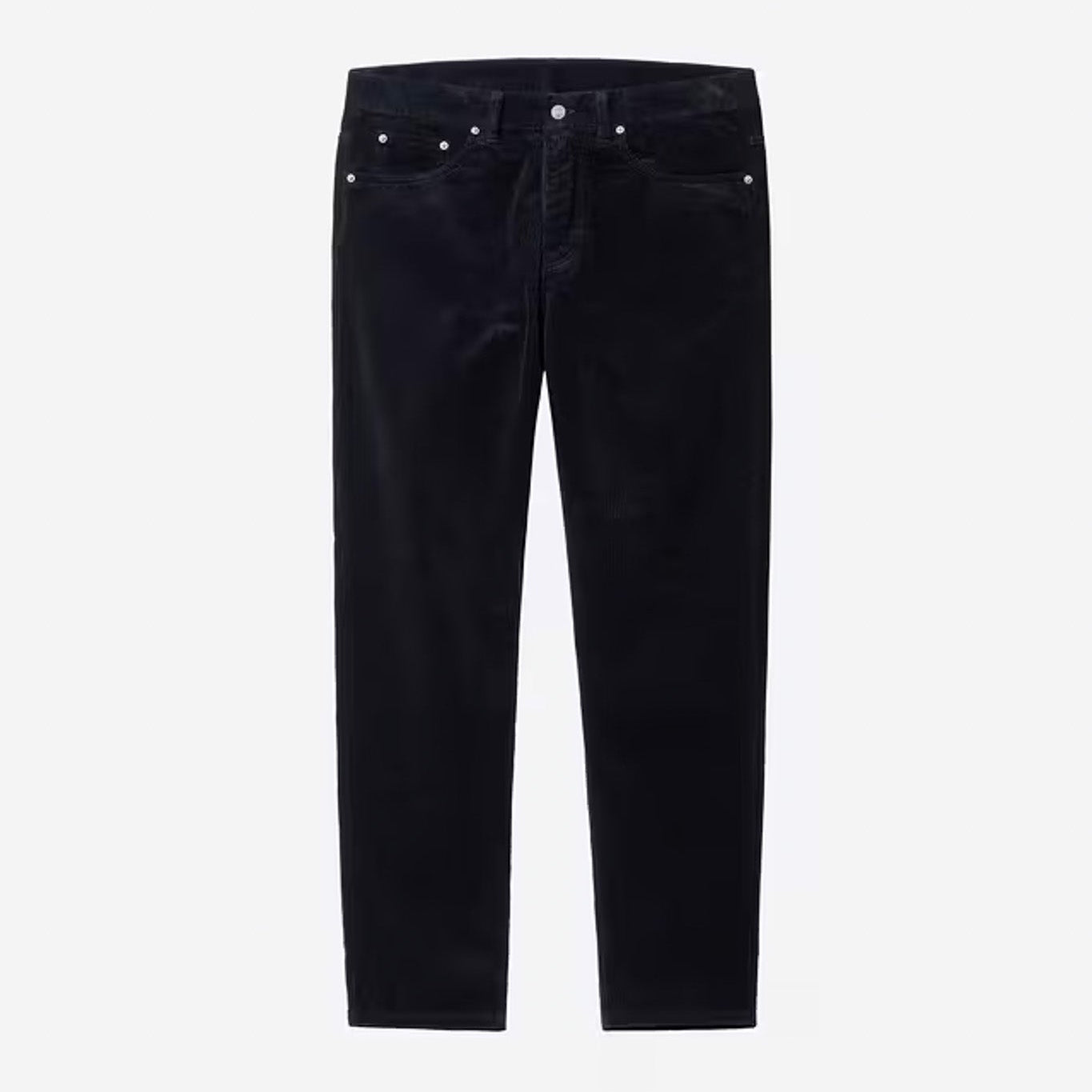 Carharttt WIP - NEWEL PANT CORD - Dark Navy/Rinsed
