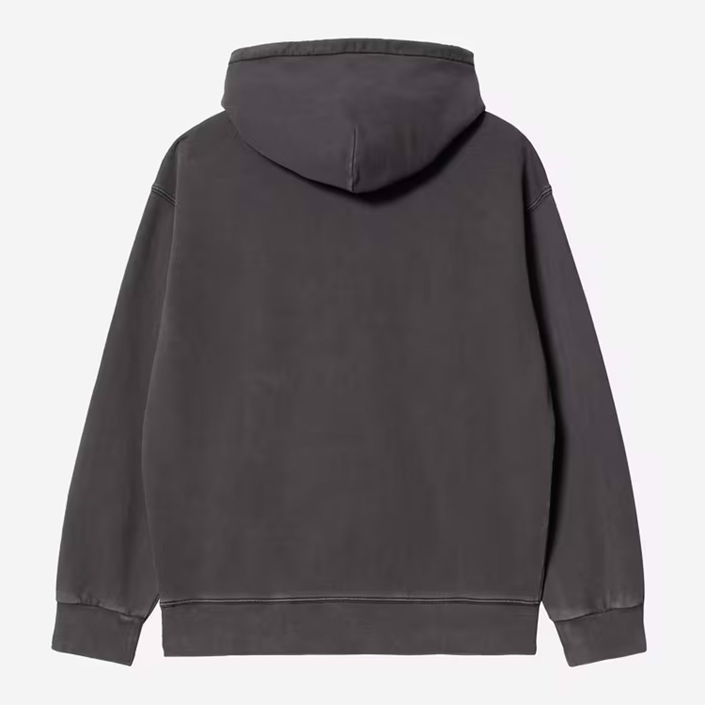 Carhartt WIP - HOODED NELSON SWEAT - Black (garment dyed)