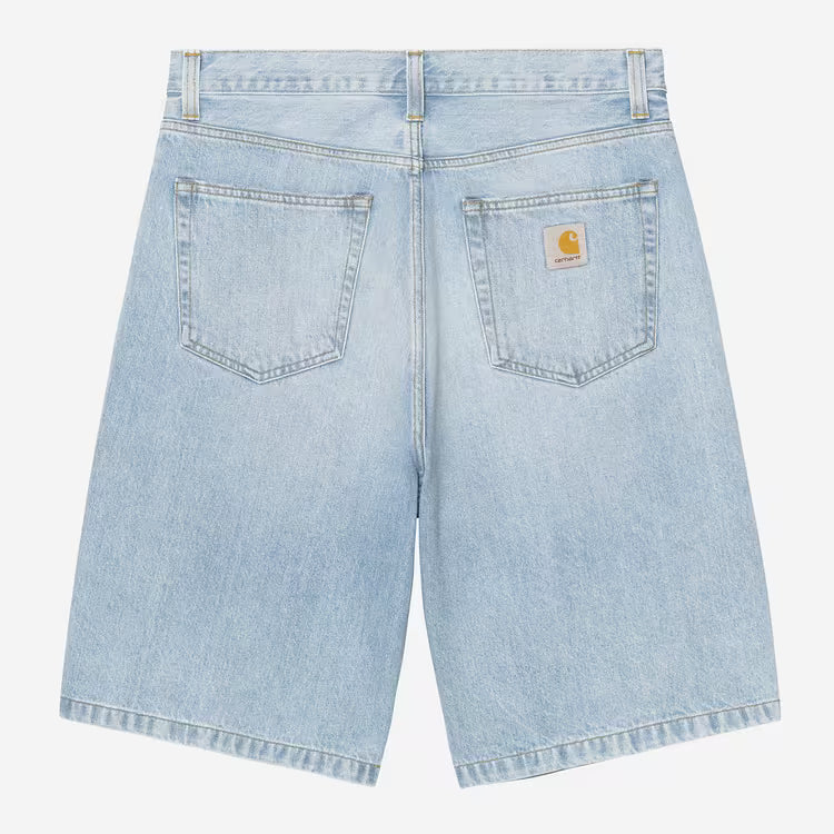 Carhartt WIP - LANDON SHORT - Blue (heavy worn bleached)