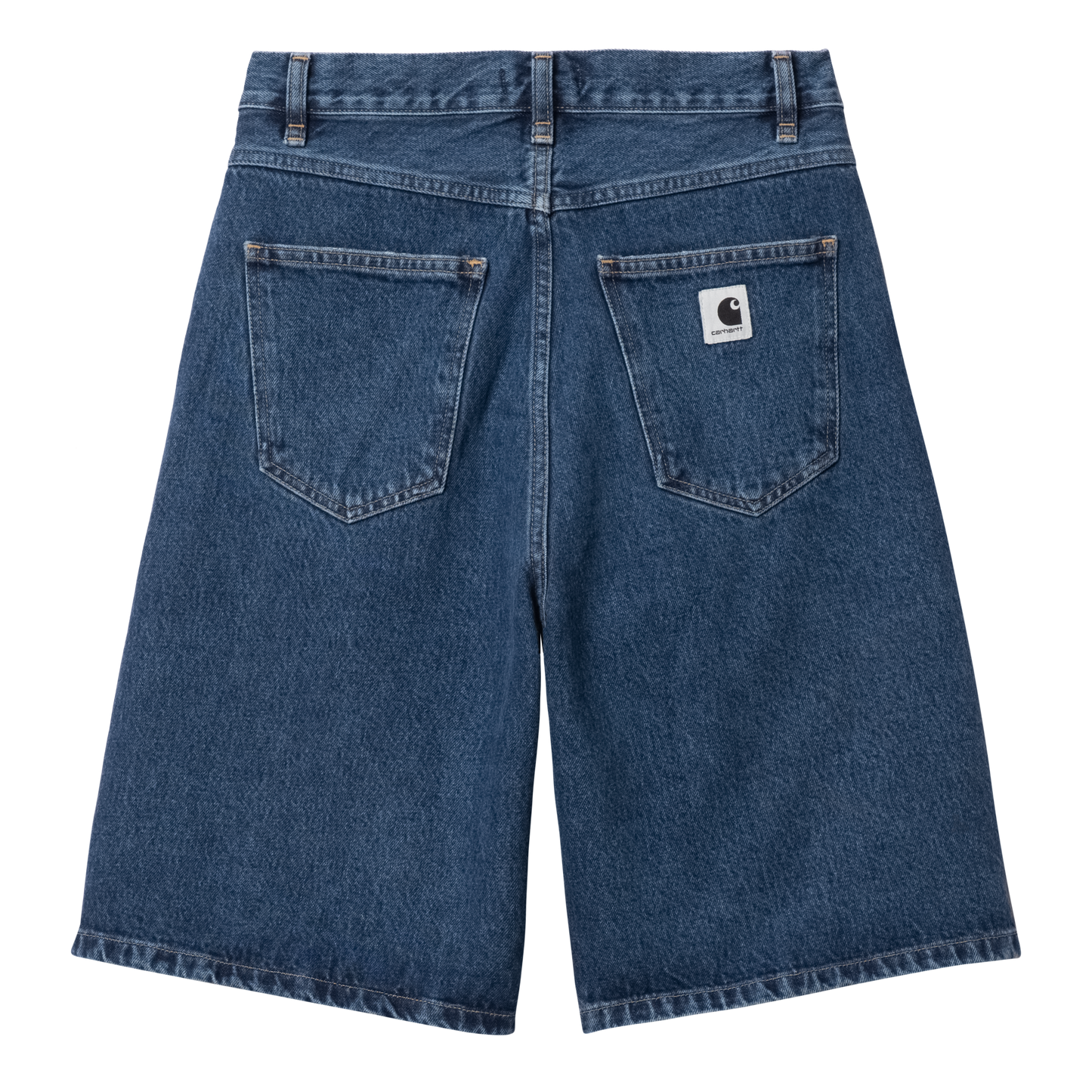 Carhartt WIP - W' BRANDON SHORT - Blue (stone washed)