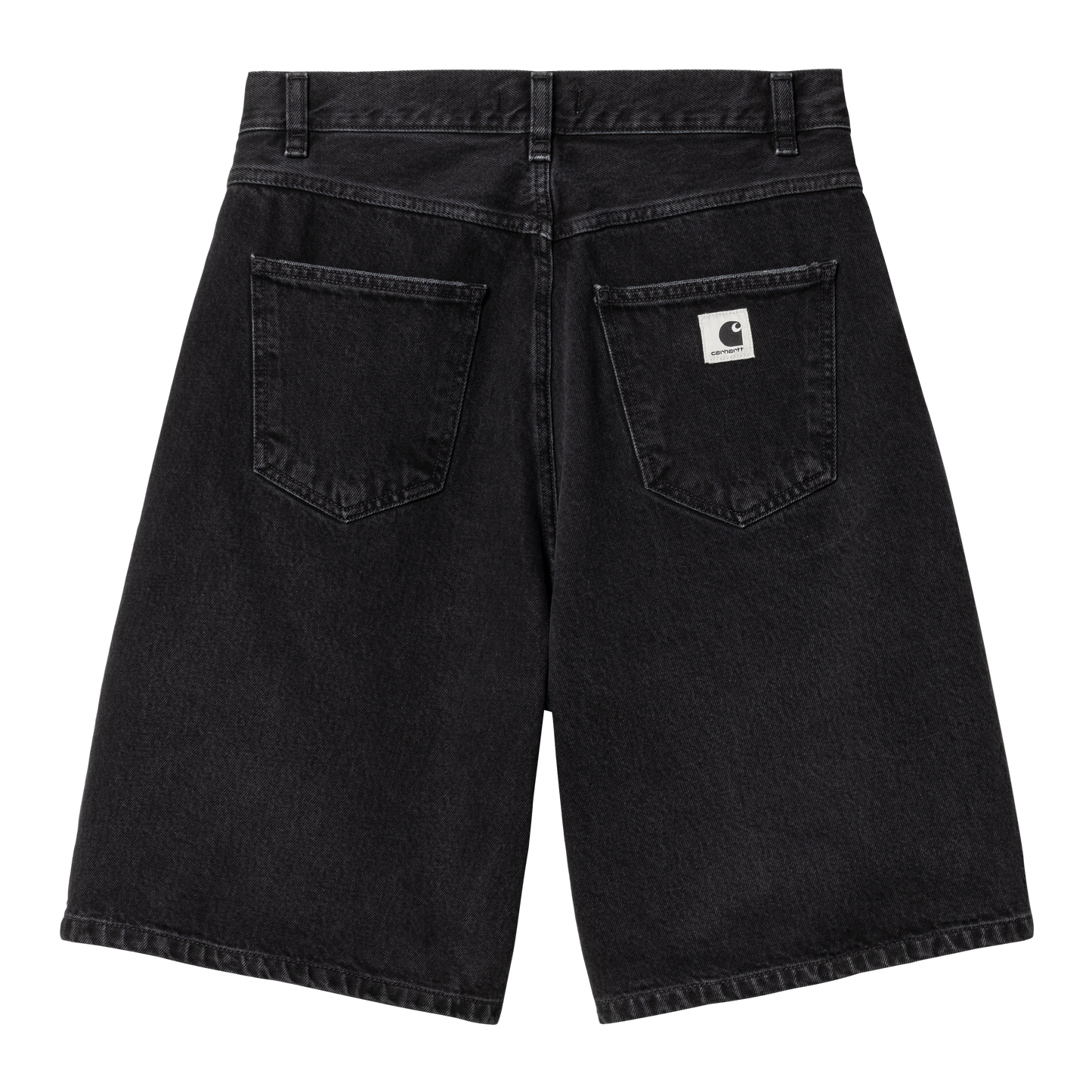 Carhartt WIP - W' BRANDON SHORT - Black (stone washed)