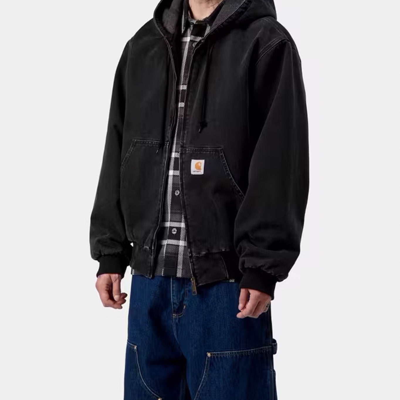 Carhartt WIP - OG ACTIVE JACKET - Black (stone washed)
