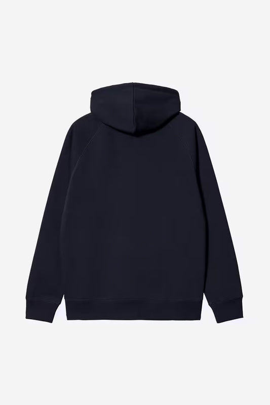 Carhartt WIP -  HOODED CHASE JACKET - Dark Navy/Gold
