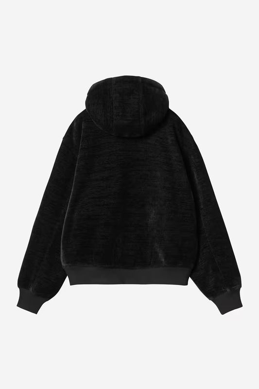 Carhartt WIP - W´OG ACTIV SWEAT JACKET - Black