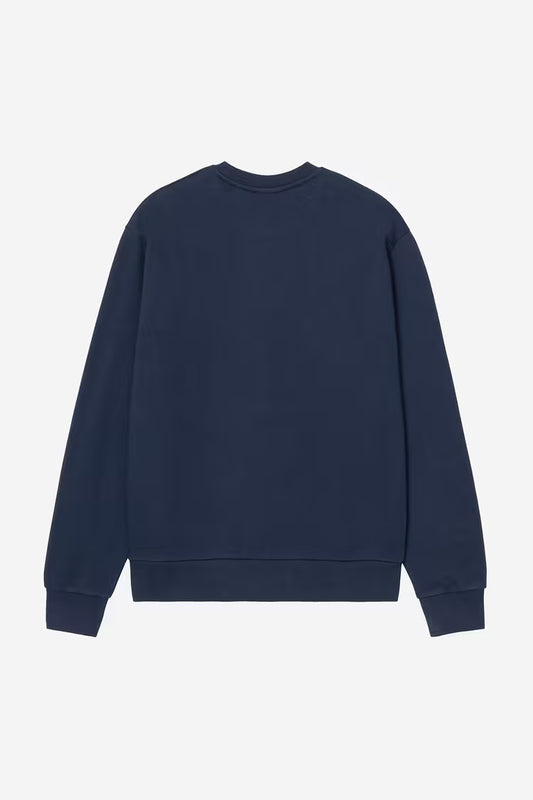 Carhartt WIP - SCRIPT EMBROIDERY SWEATSHIRT - Jupiter / White