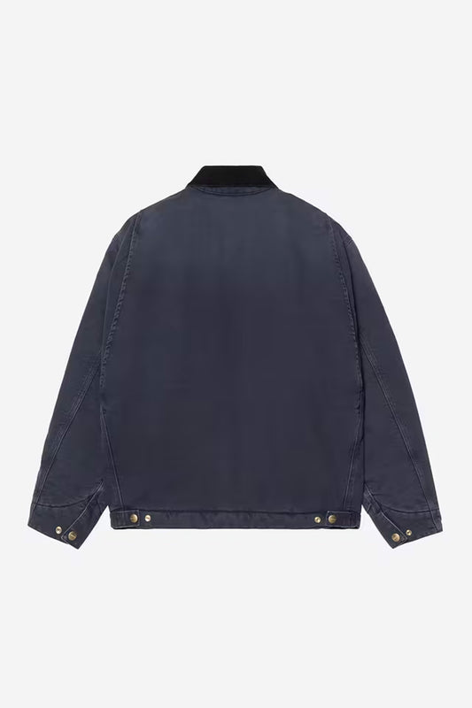 Carhartt WIP - OG DETROIT JACKET - Dark Navy/Black (Stone Canvas)