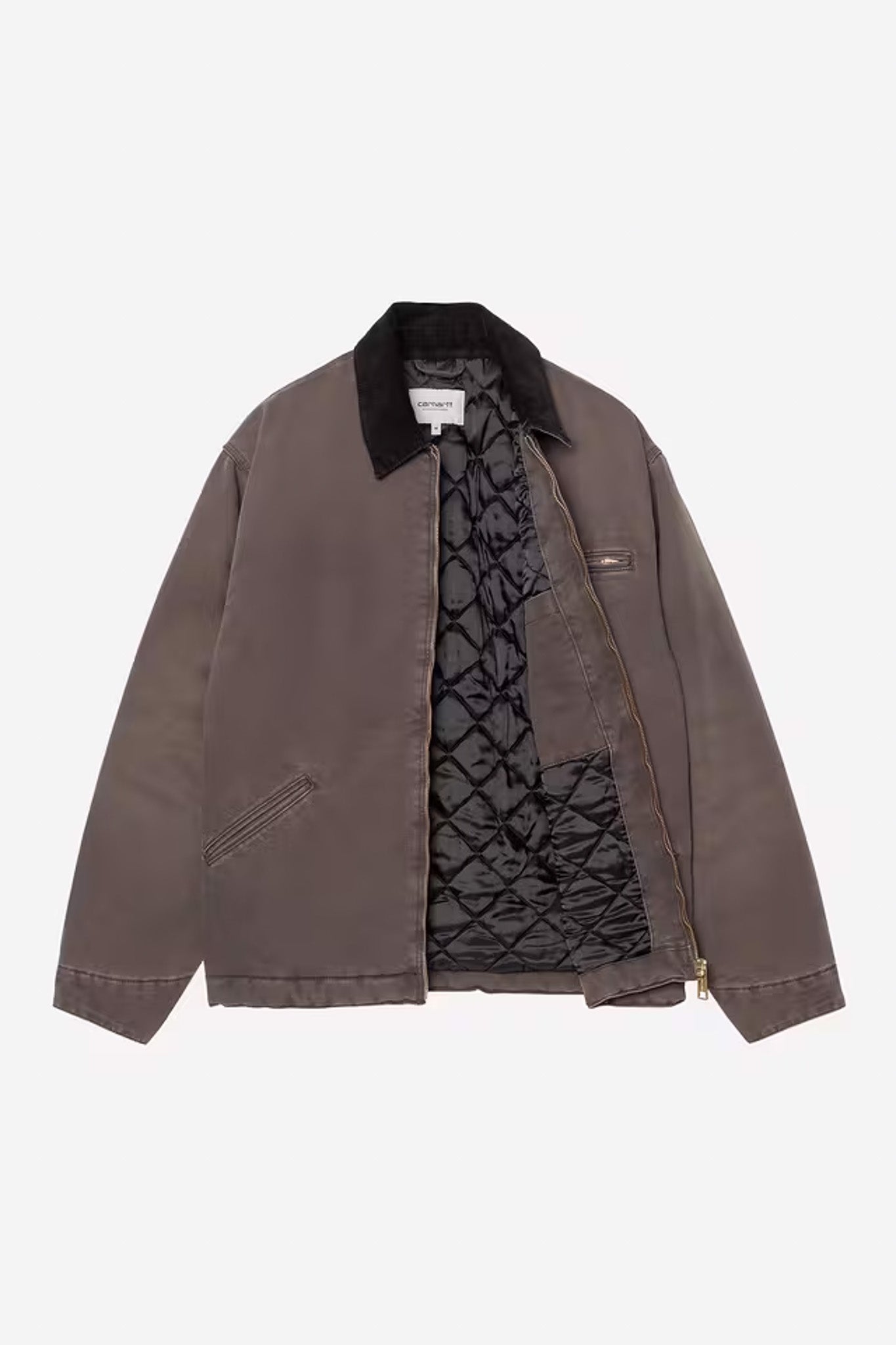 Carhartt WIP - OG DETROIT JACKET - Tobacco/Black (Stone Canvas)