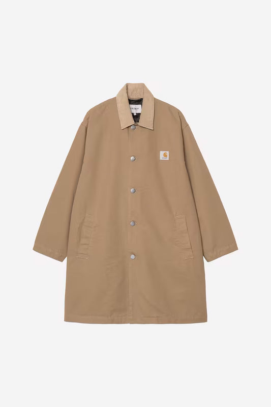 Carhartt WIP - WEBSTER COAT - Leather / Leather Rinsed