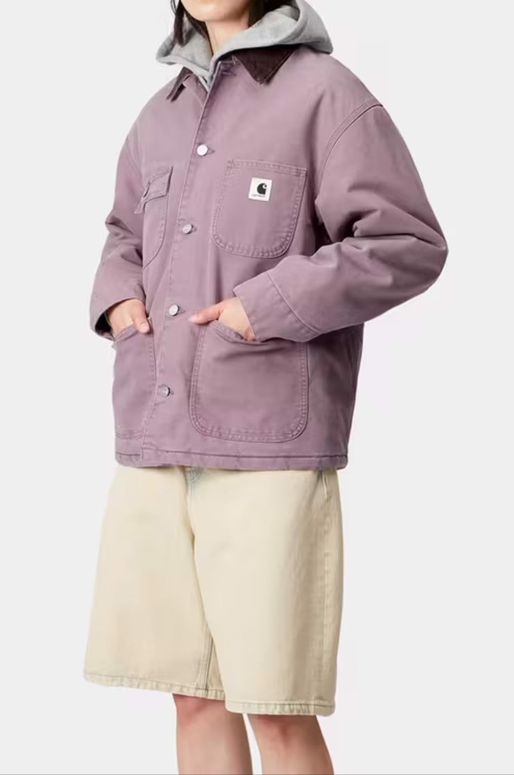 Carhartt WIP - W' OG MICHIGAN COAT (Winter) - Phlonx/Tobacco (stone canvas)