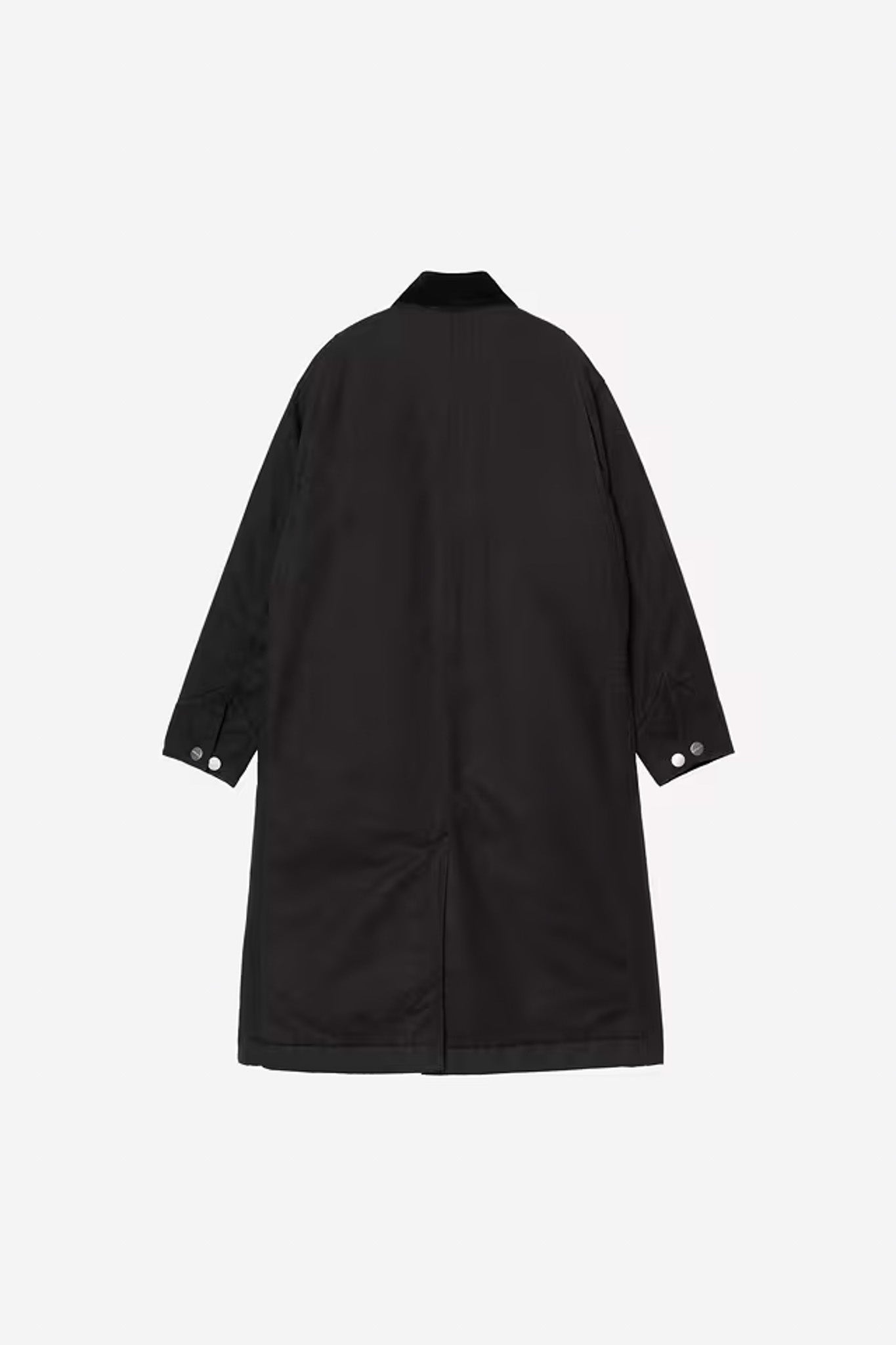 Carhartt WIP - W' WEBSTER COAT - Black (Stone washed)
