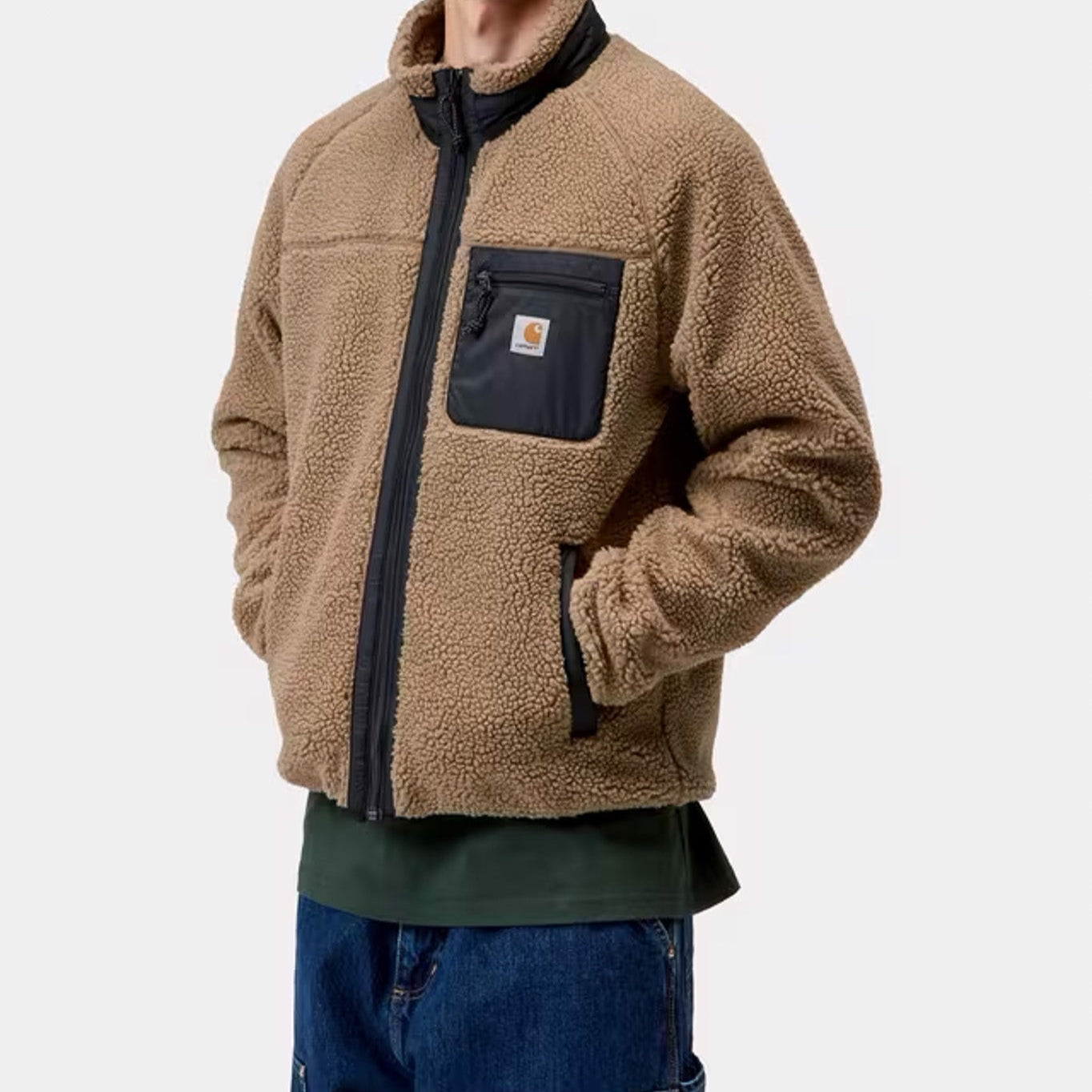 Carhartt WIP - PRENTIS LINER - Leather/Black