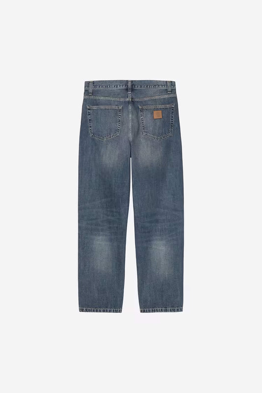 Carhartt WIP - AARON PANT - Blue (dark used wash)