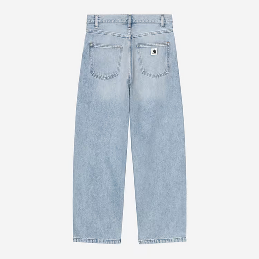 Carhartt WIP - W` BRANDON PANT - Blue (heavy worn bleached)