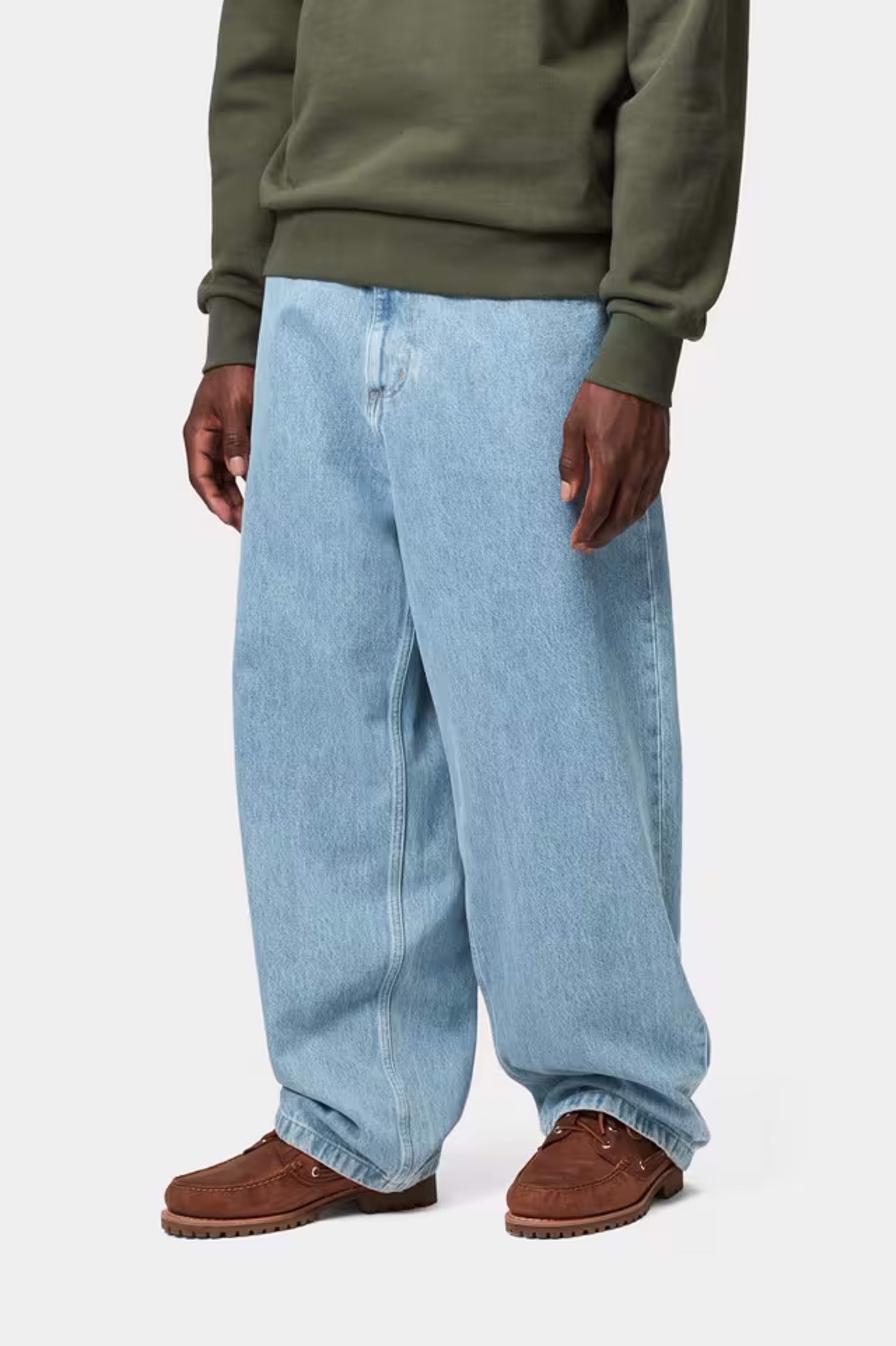 Carhartt WIP - BRANDON PANT - Blue stone bleached
