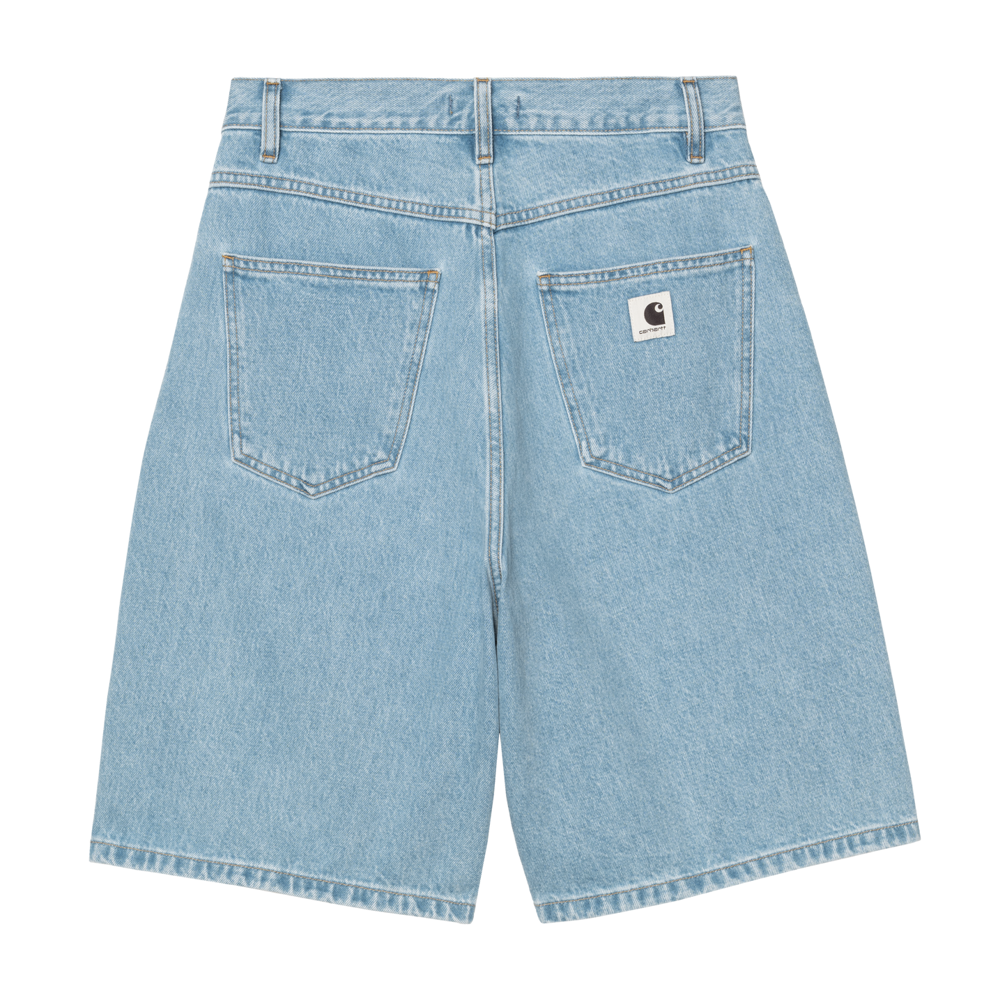 Carhartt WIP - W' BRANDON SHORT - Blue (stone bleached)