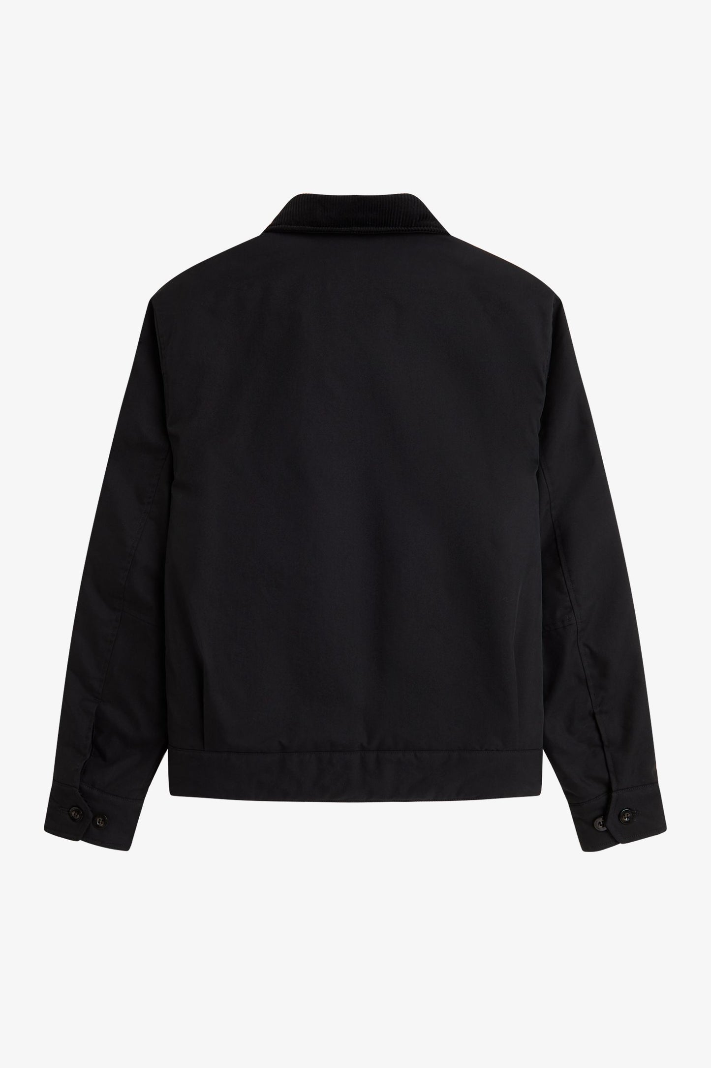 Fred Perry - COTTON CABAN JACKET - Black