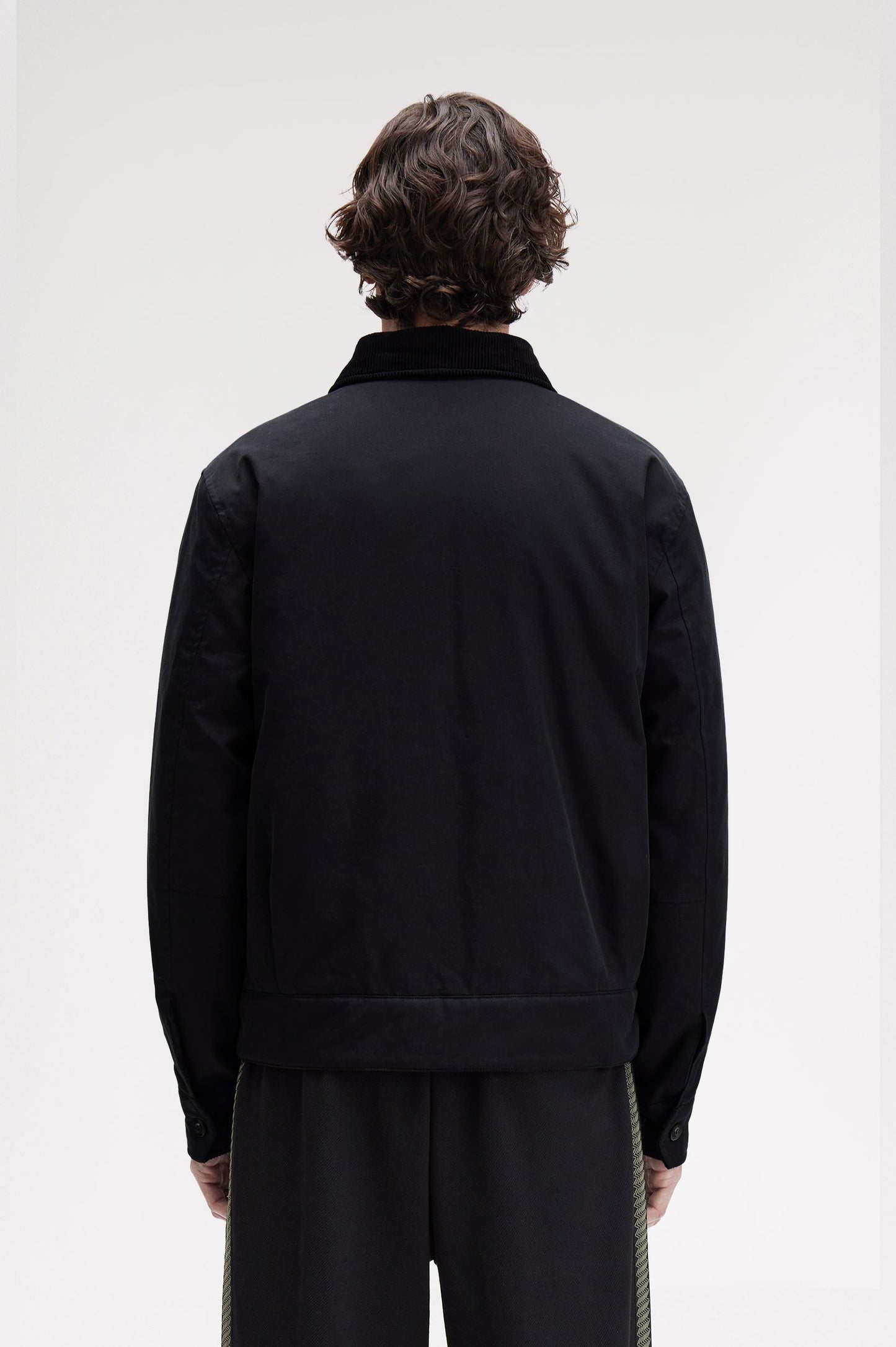 Fred Perry - COTTON CABAN JACKET - Black