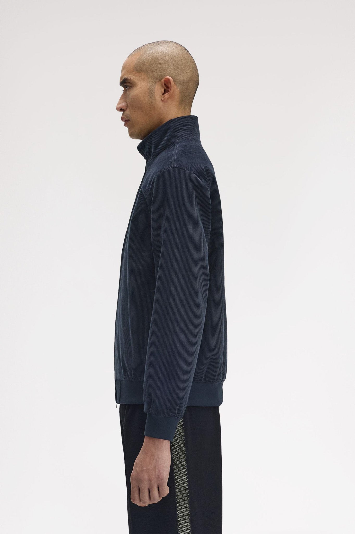 Fred Perry - CORD BRENTHAM JACKET - Navy