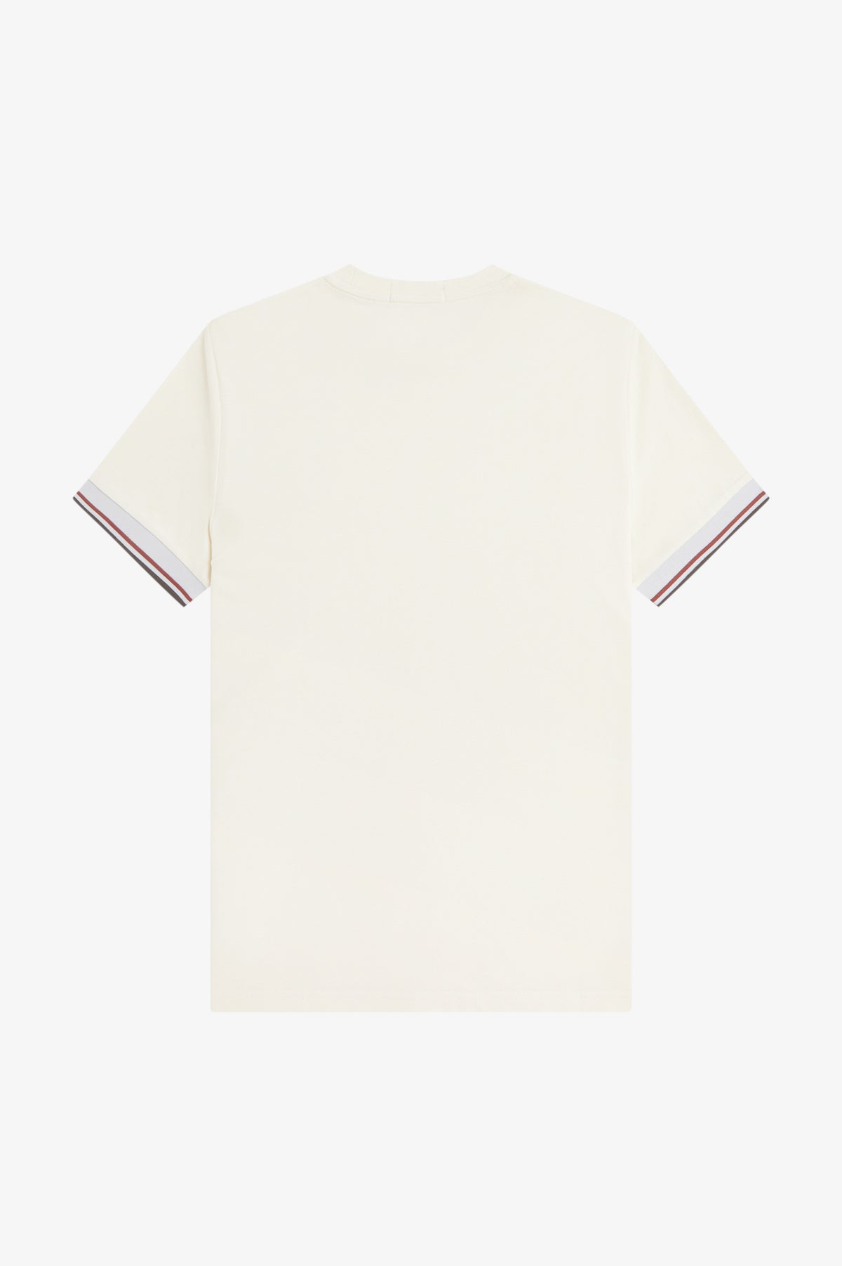 Fred Perry - TWIN TIPPED CUFF T-SHIRT - Ecru