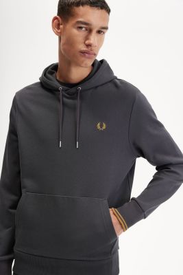 Fred Perry - TIPPED HOODED SWEATSHIRT -