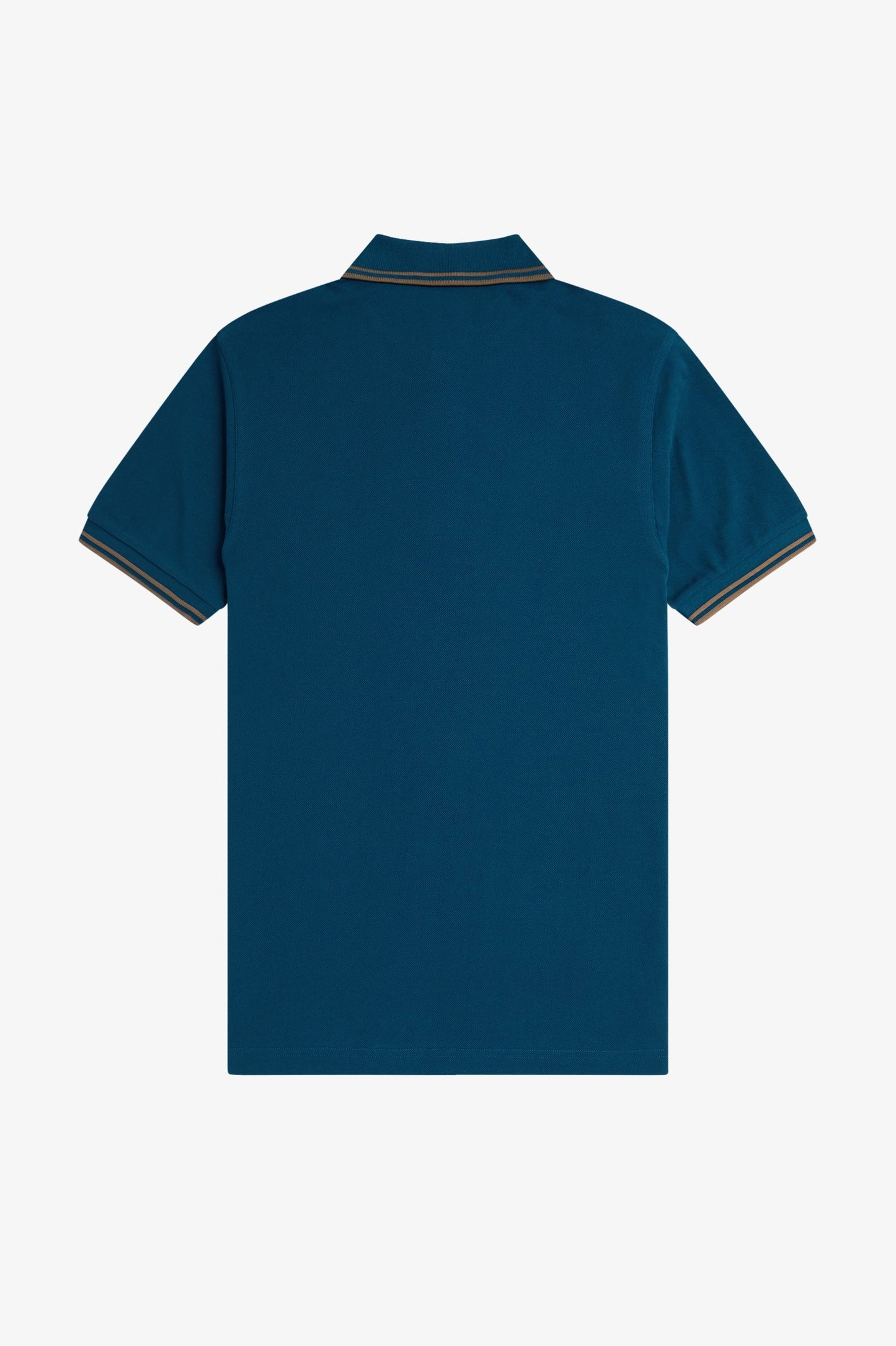 Fred Perry - TWIN TIPPED POLO SHIRT - Dark Petrol/Shaded Stone