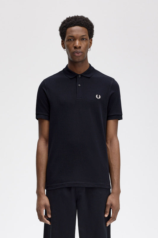 Fred Perry - PLAIN FRED PERRY SHIRT - Black