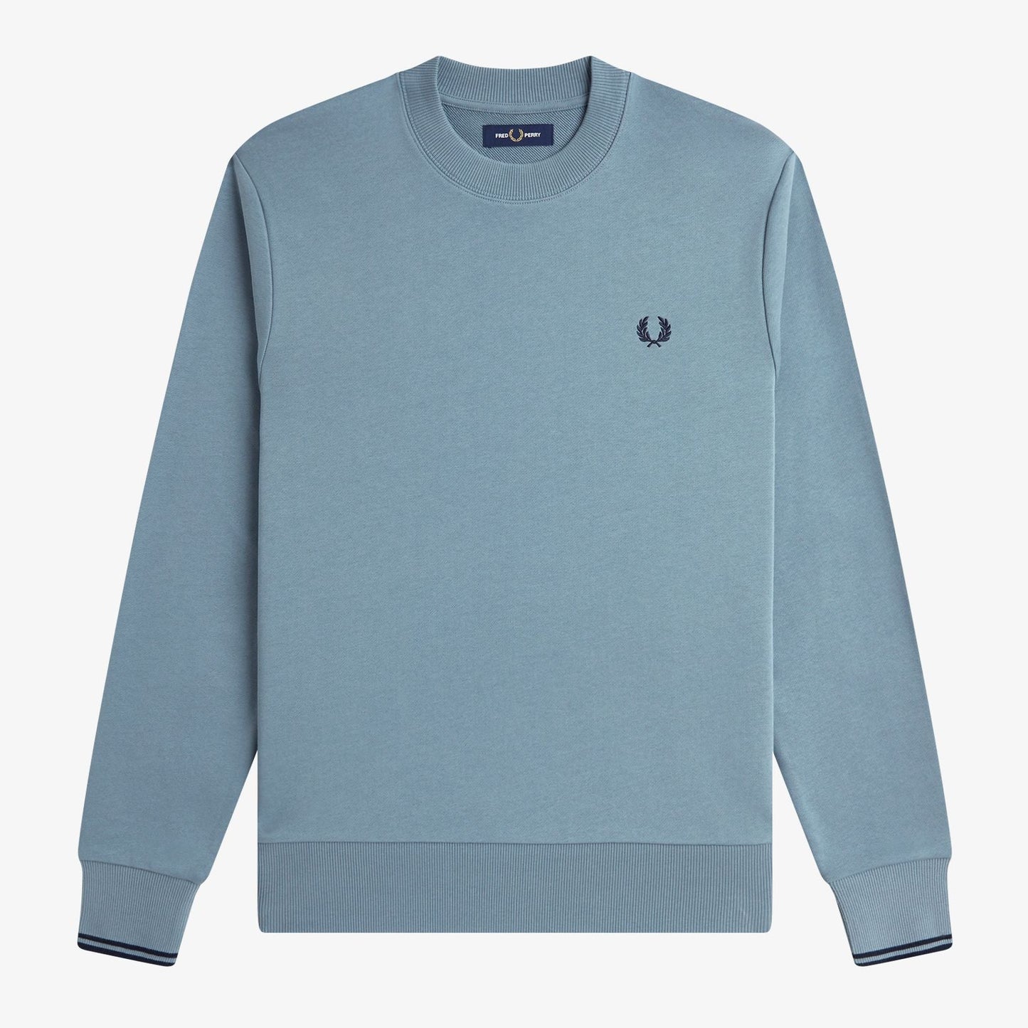 Fred Perry - CREW NECK SWEATSHIRT - Stockportblue/Navy