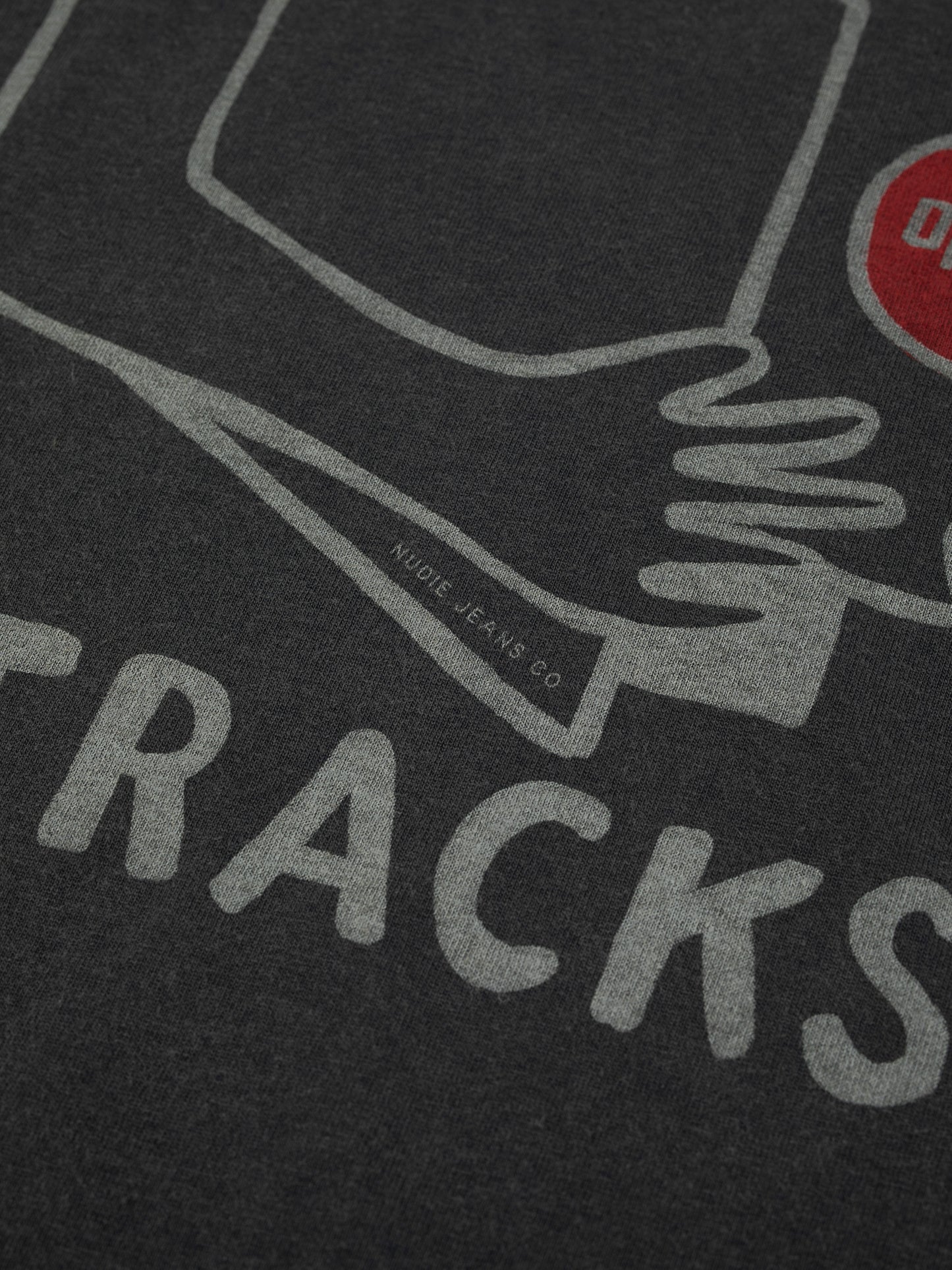 Nudie Jeans - ROY HIDDEN TRACK - Anthracite
