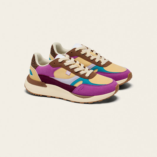 ODAJE - ANAELLE - Violet/Turquoise/Beige