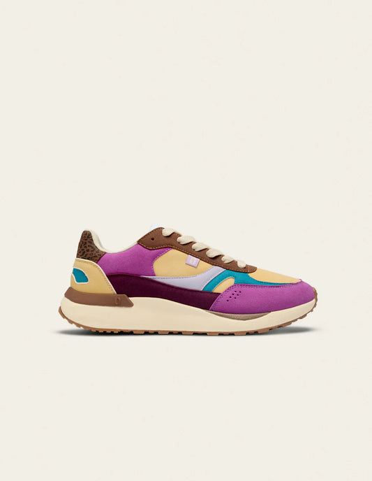 ODAJE - ANAELLE - Violet/Turquoise/Beige