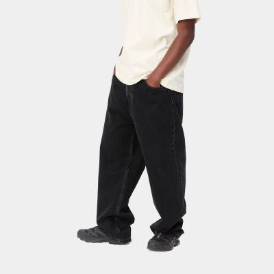 Carhartt WIP - BRANDON PANT - Black (stone washed)