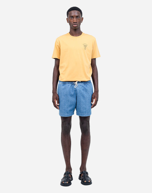 OLOW - BODHI SHORT - Denim Clair